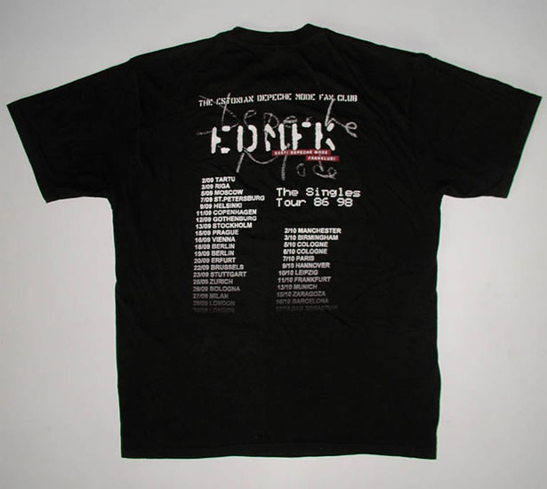 EDMFK T-särk - The Singles Tour 86-98